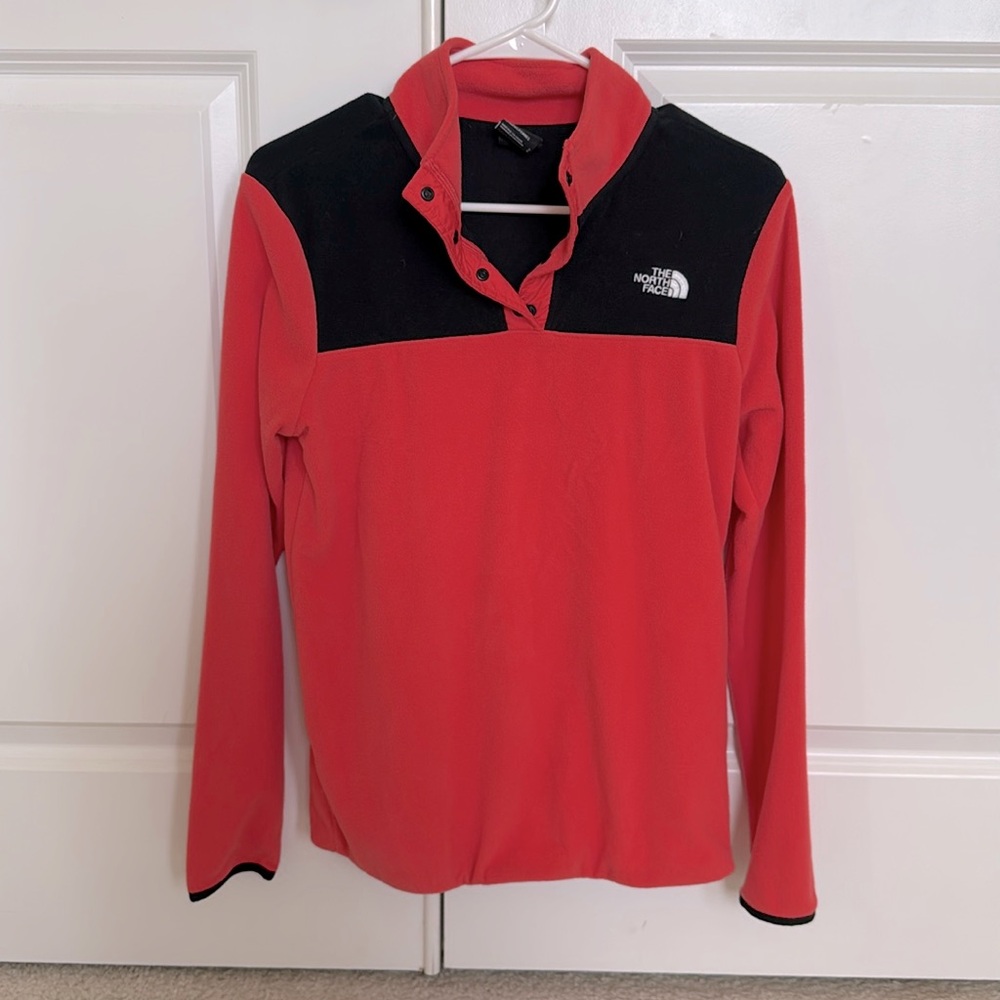 The North Face Women's TKA Glacier Snap-Neck Pullover - Small